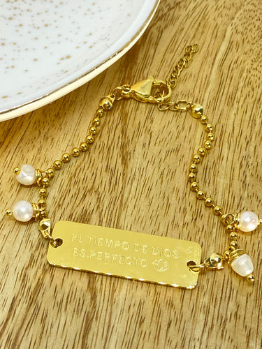 El Tiempo Pearl Bracelet