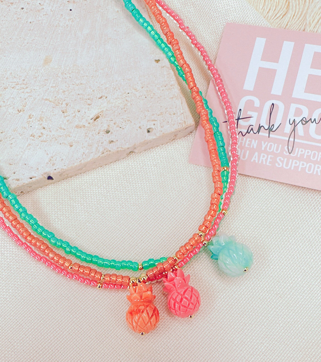 PIÑA COLADA NECKLACE
