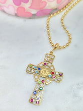 Load image into Gallery viewer, DIVINO CROSS NECKLACE