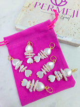 Load image into Gallery viewer, PEARL FISH CHARM
