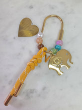 Load image into Gallery viewer, STAR &amp; ELEPHANT BAG CHARM